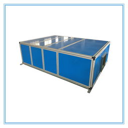 超薄吊顶风柜水冷中央空调1000风量水冷机新风净化与空气弹簧热压平板机